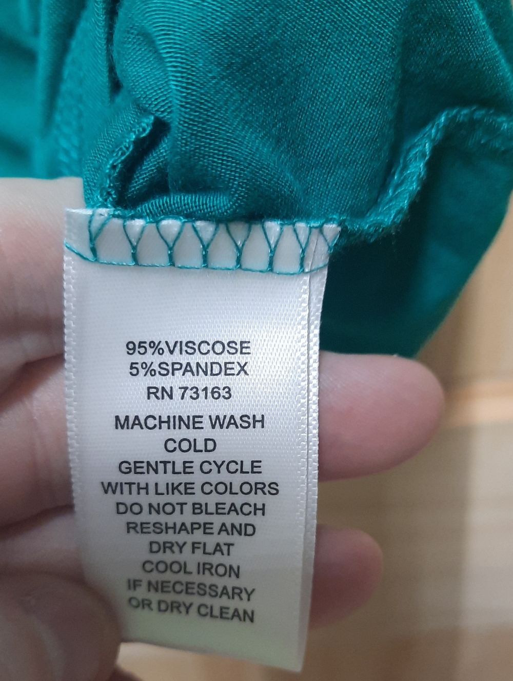 Cupio Teal Scoop-Neck Elbow Sleeve Tee NWT - Picture 3 of 6